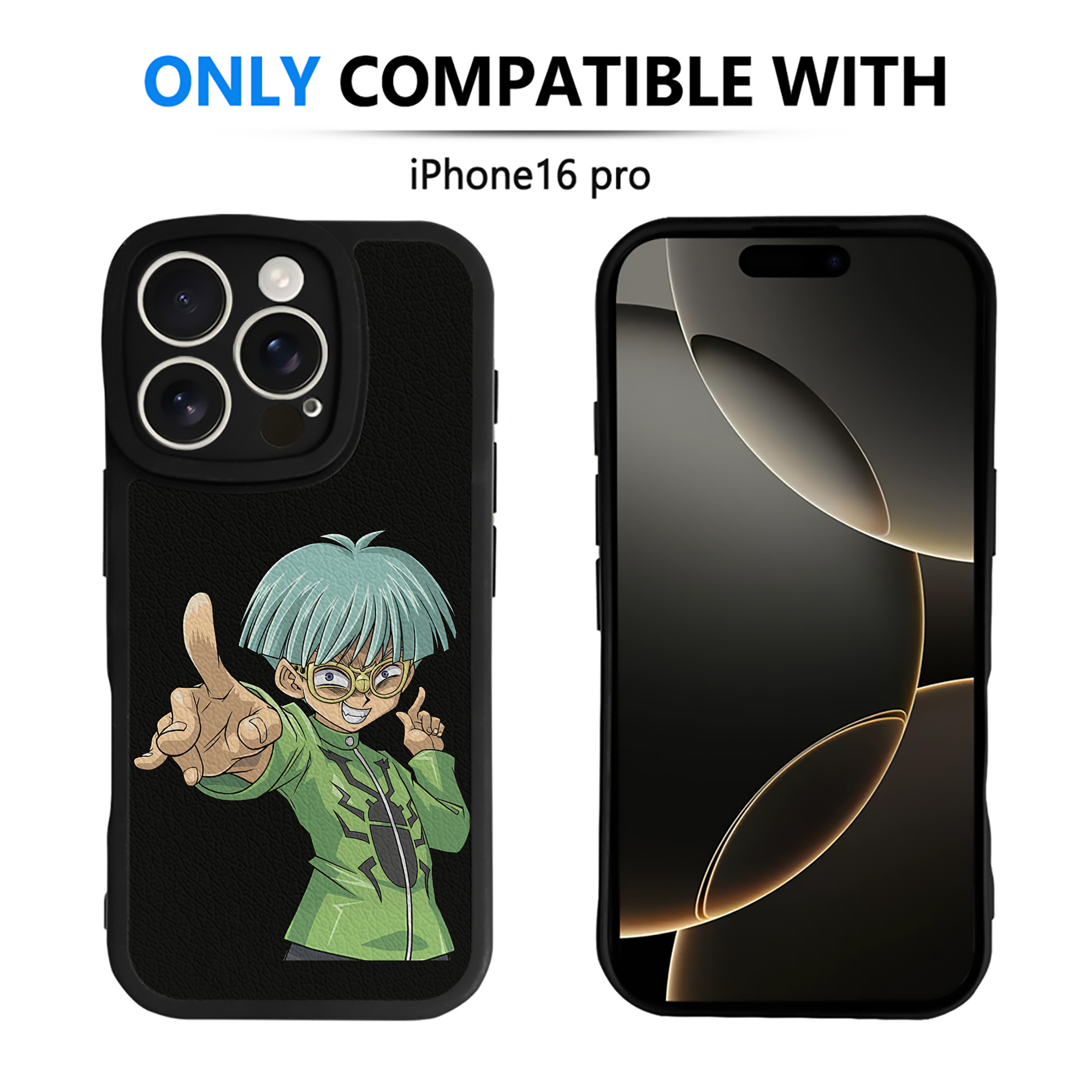 遊☆戯☆王 Yu-Gi-Oh! 【iPhone 16シリーズ対応】シリコンスマホケース（レザー調） 材質：シリコン